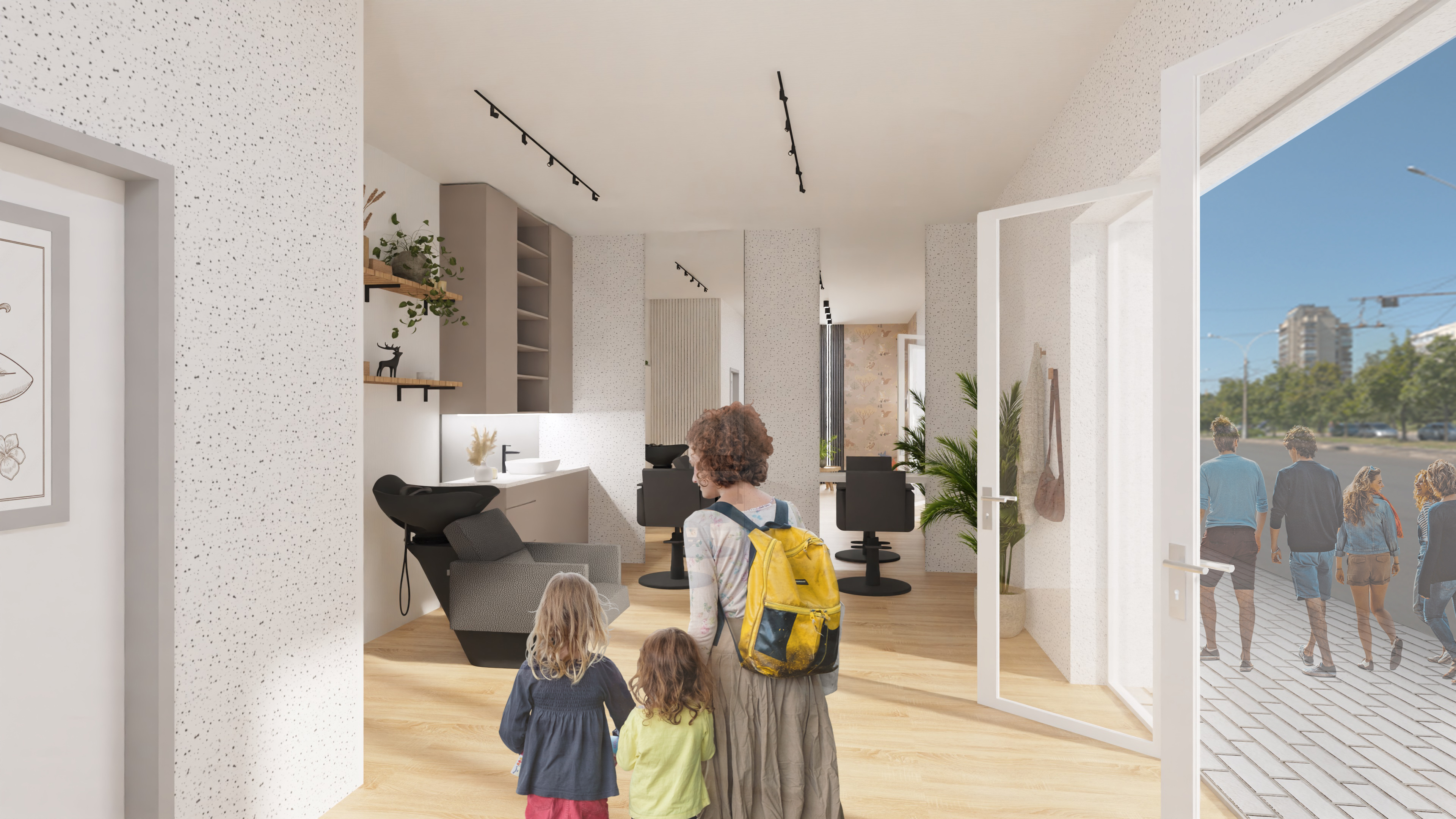 Usługa - fryzjer – OK OFFICE - ujęcie 1